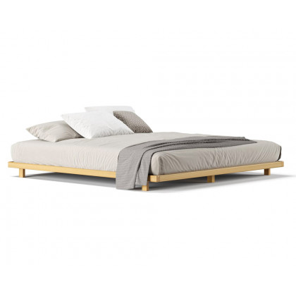 HMR Japanese Style Floor Bed - Natural, King