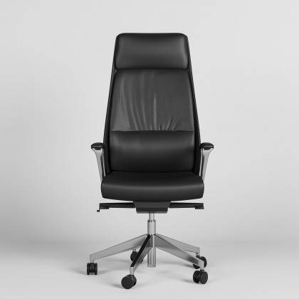 HMR - Ergonomic Adjustable High Back Lether Office Chair
