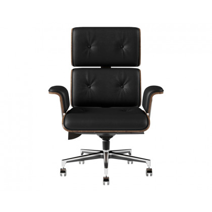 HMR Modern L-Shape Executive Desk & Office Chair Set - Black, 70.9"L x 70.9"W x 29.5"H, Left Hand