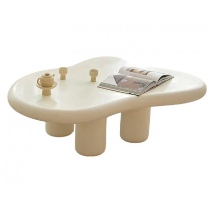 HMR - Extendable TV Stand & Abstract Coffee Table Set