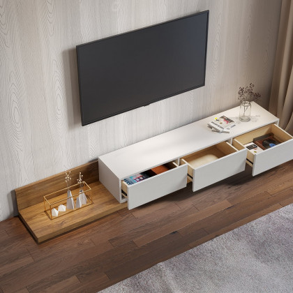 HMR - Crator Extendable TV Stand & Coffee Table Set