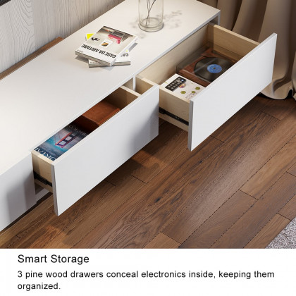 HMR - Crator Extendable TV Stand & Coffee Table Set