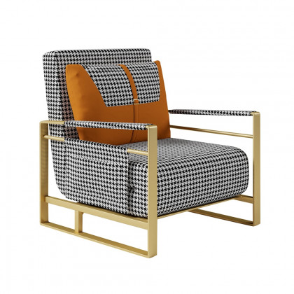 HMR - 77" Twin Linen Convertible Sleeper Sofa Bed Chair