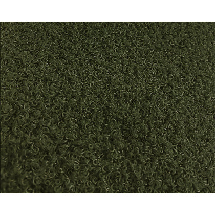 HMR Japandi Boucle Accent Chair Shaggy Armchair for Living Room - Dark Green
