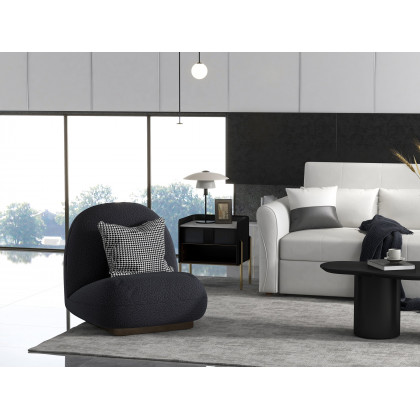 HMR - 109" Leath-aire Reclining Sectional Sofa Bed