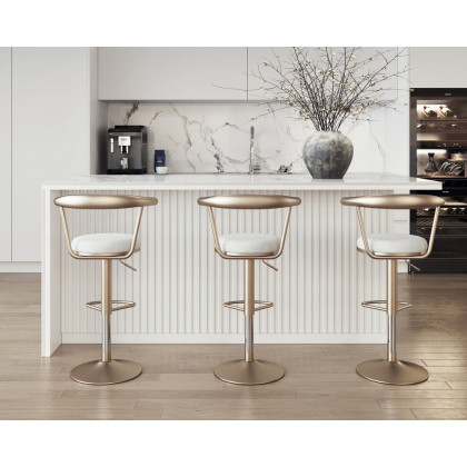 HMR Kitchen Island with Storage - White, 72“/1830mm, Sintered Stone