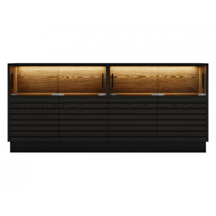 HMR - Lumoe LED Lights TV Stand & Coffee Table Set