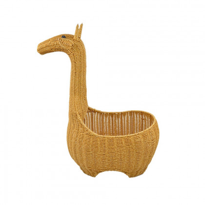 HMR - 23.6'' Giraffe Rattan Floor Toy Storage Basket