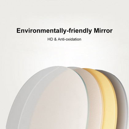 HMR - 32" Modern Wall-mounted LED Lighted Bathroom Medicine Cabinet Vanity Mirror with Storage