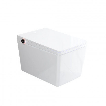 HMR - Automatic Wall-Mounted Smart Toilet with Auto Open/Close Lid 1.32 GPF