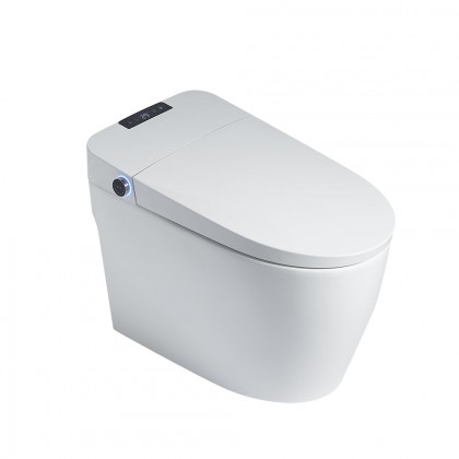 HMR - Set of 2 Floor Mounted Self Clean Smart Toilet Tankless Automatic Toilet