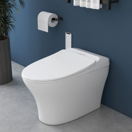 HMR - Tankless Smart Set of 2 Floor Mounted Automatic Toilet Self Clean Smart Toilet