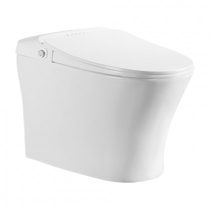 HMR - Tankless Smart Set of 2 Floor Mounted Automatic Toilet Self Clean Smart Toilet
