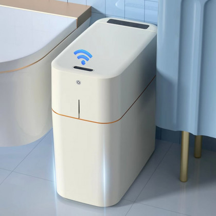 HMR - Smart Touchless Trash Can Automatic Packing Motion Sensor Garbage Bin with Light Charge