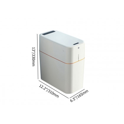HMR - Smart Touchless Trash Can Automatic Packing Motion Sensor Garbage Bin with Light Charge