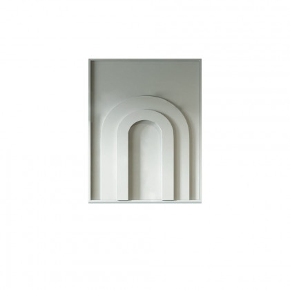 HMR - 3 Pieces Geometric Abstract Wall Art Decor Set Modern Canvas Print Living Room