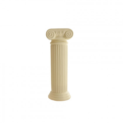 HMR - 2 Pieces Resin Roman Column Flower Vase Set Home Sculpture Decor Art Living Room Bedroom