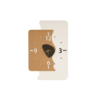 HMR - 29.5" Abstract Geometric 3D Silent Wall Clock Modern Decor Art Living Room Bedroom