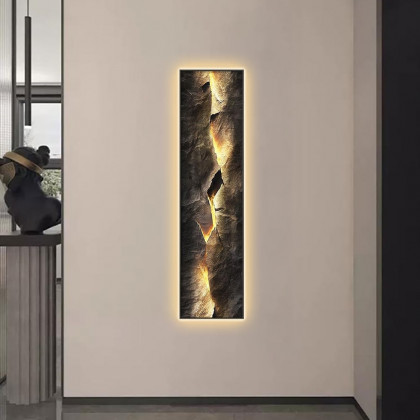 HMR - Modern Abstract LED Wall Art with Backlit Light Home Decor