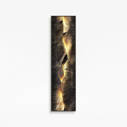 HMR - Modern Abstract LED Wall Art with Backlit Light Home Decor