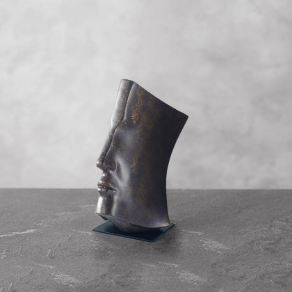 HMR - PostModern Abstract Resin Person Sculpture Home Decorative Figurine Desk Decor Black