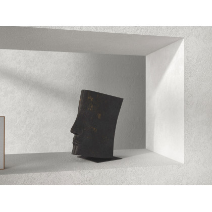 HMR - PostModern Abstract Resin Person Sculpture Home Decorative Figurine Desk Decor Black
