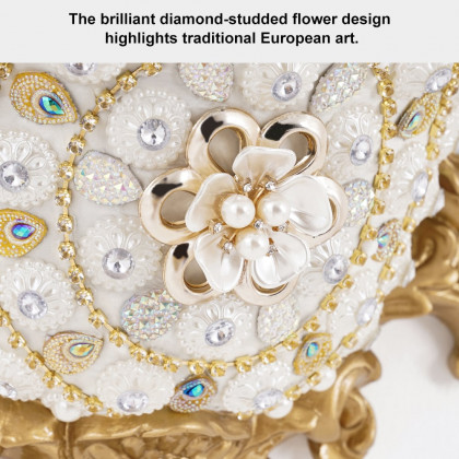 HMR - Shinely 11.2" European Retro Resin Wall Mount Flower Vase Decor Art Living Dining Room