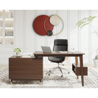 HMR Modern Big Metal Geometric Circles Wall Decor Unique Home Living Room Hanging Wall Art - Wine Red