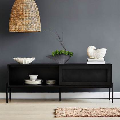 HMR - Artificial Plants for Home Decor with Resin Flowerpot