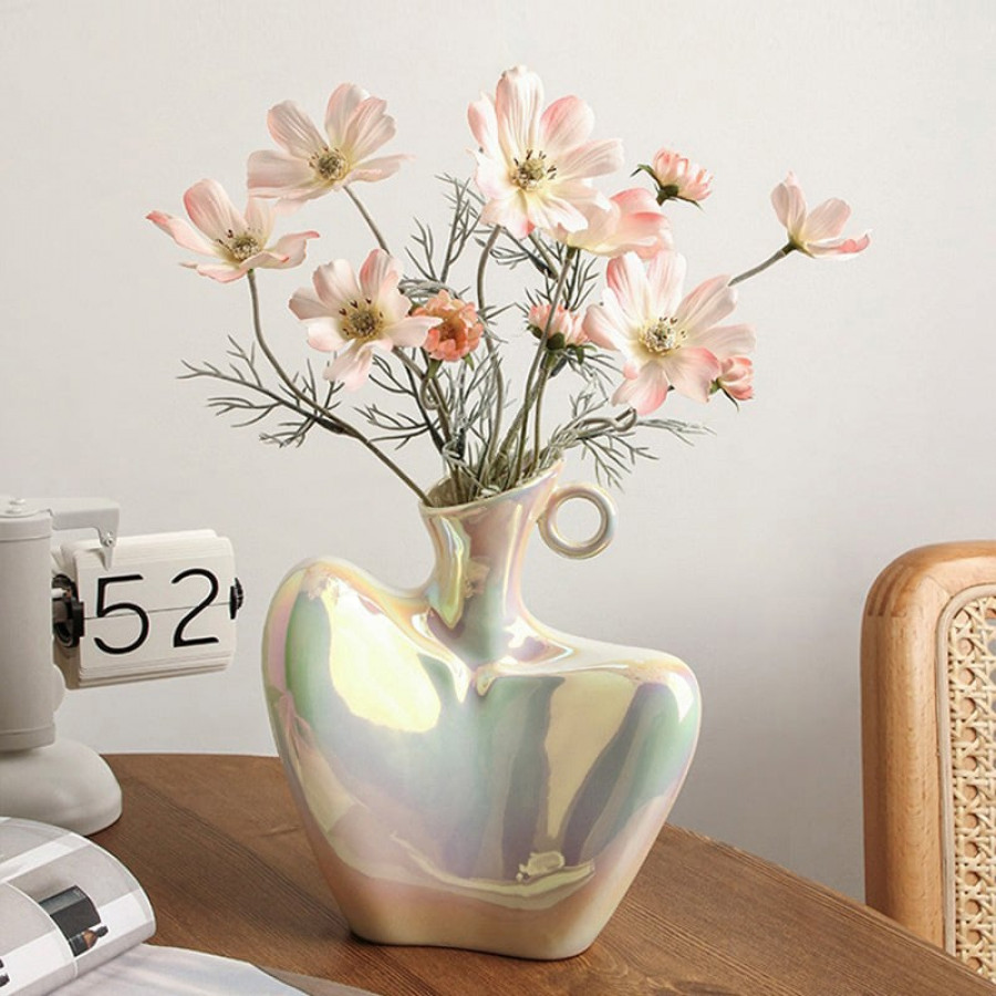 HMR - Modern Ceramic Body Shape Flower Vase Sculpture Home Desk Decor Art Living Room Bedroom