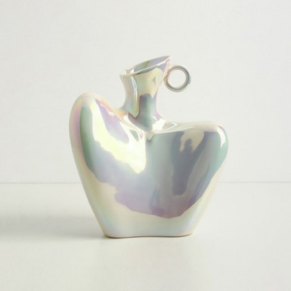 HMR - Modern Ceramic Body Shape Flower Vase Sculpture Home Desk Decor Art Living Room Bedroom