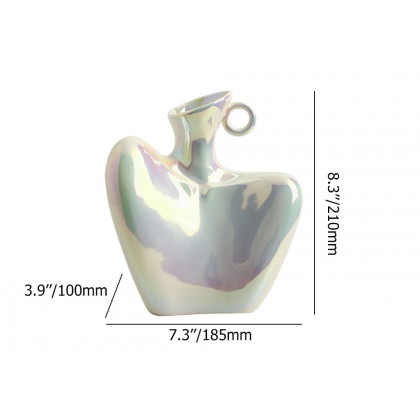 HMR - Modern Ceramic Body Shape Flower Vase Sculpture Home Desk Decor Art Living Room Bedroom