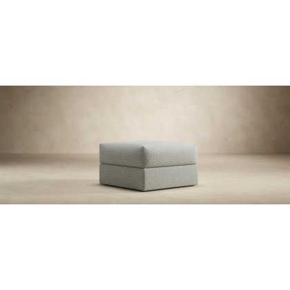 Innovation Living Cornila Ottoman - 579 Kenya Gravel