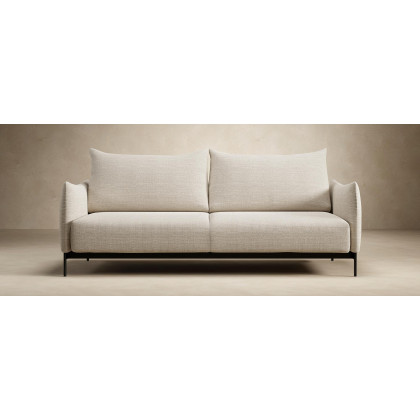 Innovation Living Malloy Ottoman - 521 Mixed Dance Gray