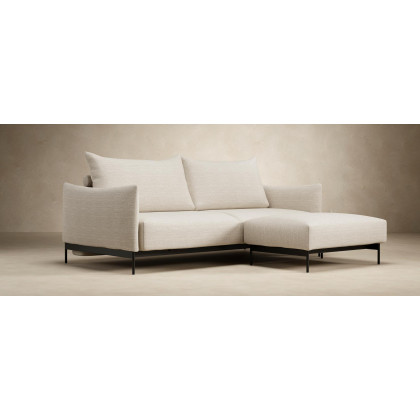 Innovation Living Malloy Ottoman - 586 Phobos Latte