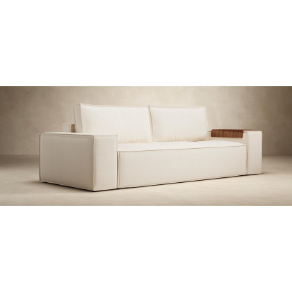 Innovation Living Newilla Sofa Bed with Wide Arms - 527 Mixed Dance Natural