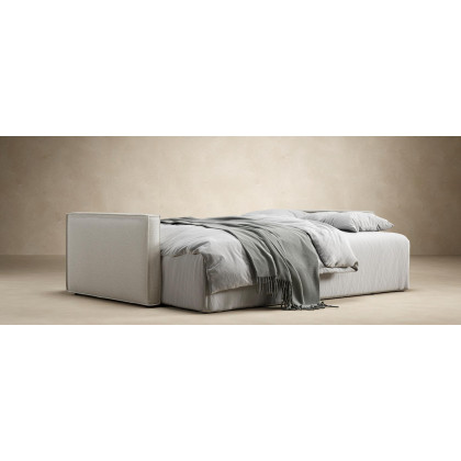 Innovation Living Newilla Sofa Bed with Slim Arms - 539 Bouclé Beige