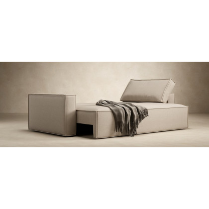 Innovation Living Newilla Sofa Bed with Standard Arms - 590 Micro Check Grey