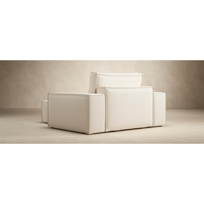 Innovation Living Newilla Lounger Chair with Wide Arms - 255 Adario Basmati