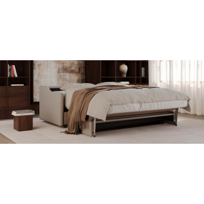Innovation Living Carnell Sofa Bed With Slope Arms - 357 Taura Off White