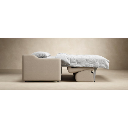 Innovation Living Carnell Sofa Bed With Slope Arms - 586 Phobos Latte