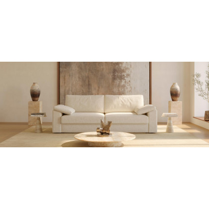 Innovation Living Vilander Sofa Bed With Cushion Arms - 357 Taura Off White