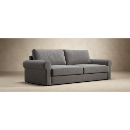 Innovation Living Vilander Sofa Bed With Roll Arms - 281 Avella Pine Green