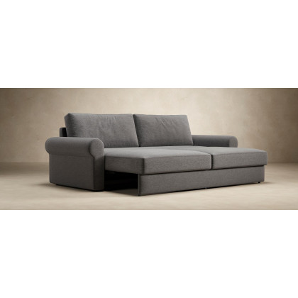 Innovation Living Vilander Sofa Bed With Roll Arms - 281 Avella Pine Green