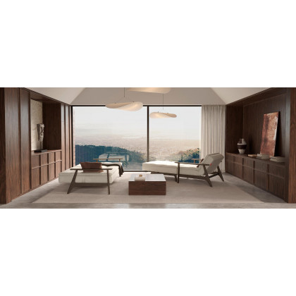 Innovation Living Dublexo Frej Sofa Bed Smoked Oak - 506 Elegance Paprika