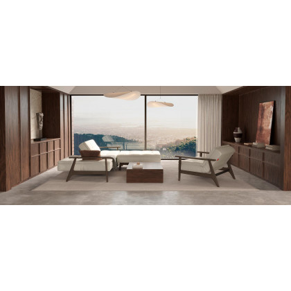Innovation Living Dublexo Frej Sofa Bed Smoked Oak - 506 Elegance Paprika