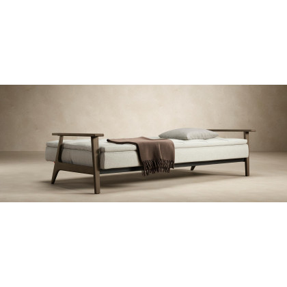 Innovation Living Dublexo Frej Sofa Bed Smoked Oak - 506 Elegance Paprika