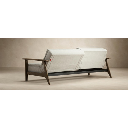 Innovation Living Dublexo Frej Sofa Bed Smoked Oak - 506 Elegance Paprika