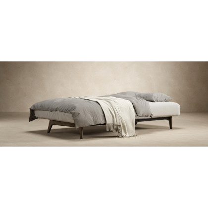 Innovation Living Dublexo Eik Sofa Bed Smoked Oak - 538 Melange Light Gray