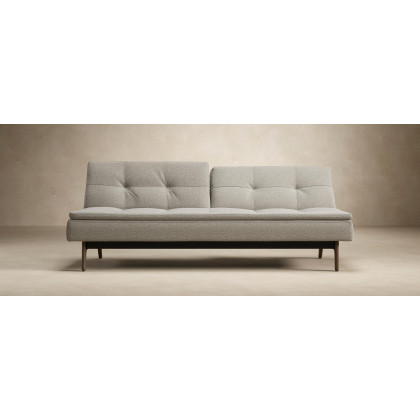 Innovation Living Dublexo Eik Sofa Bed Smoked Oak - 579 Kenya Gravel